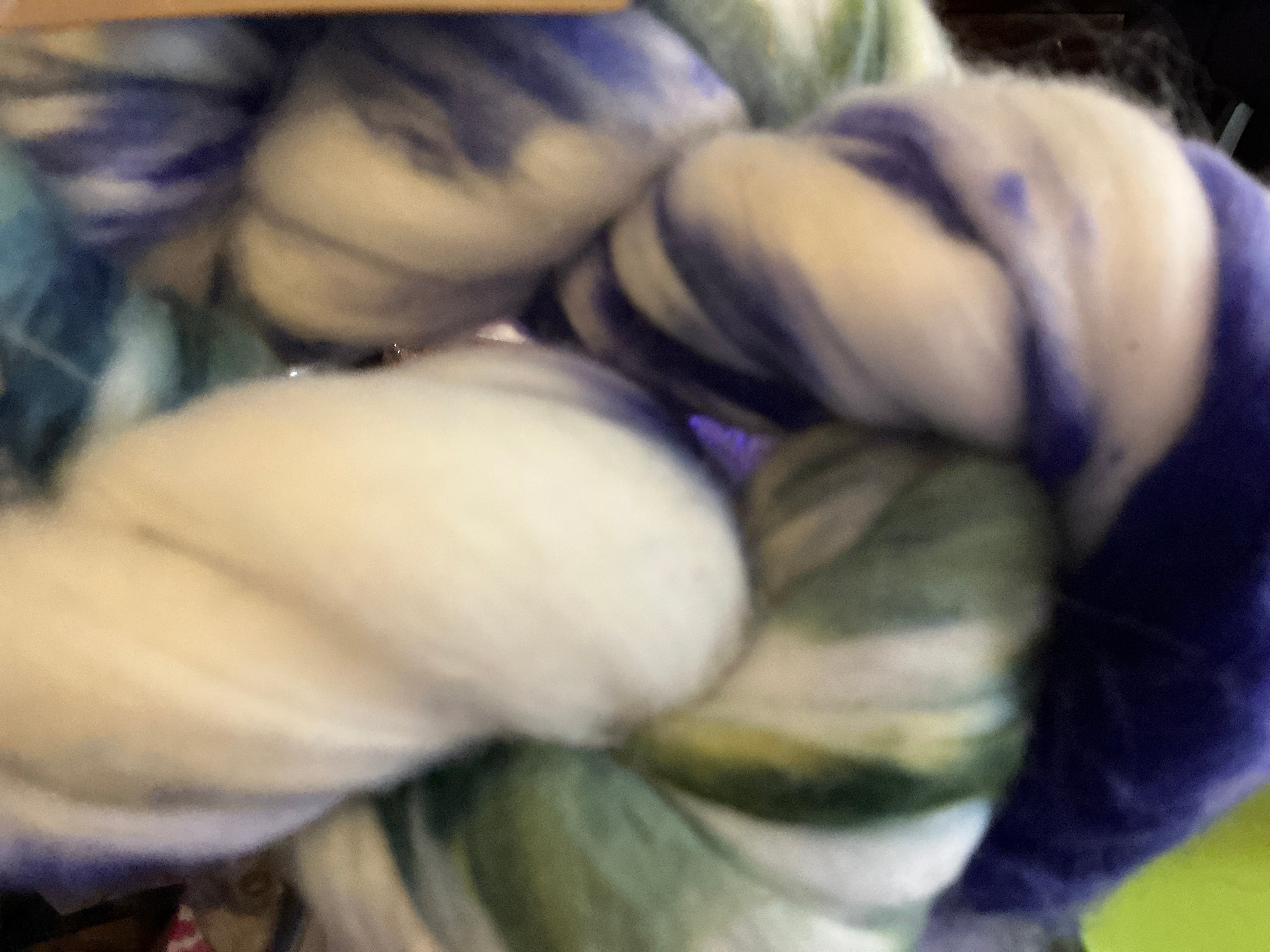 100% Faux Cashmere Wool Braid 4oz