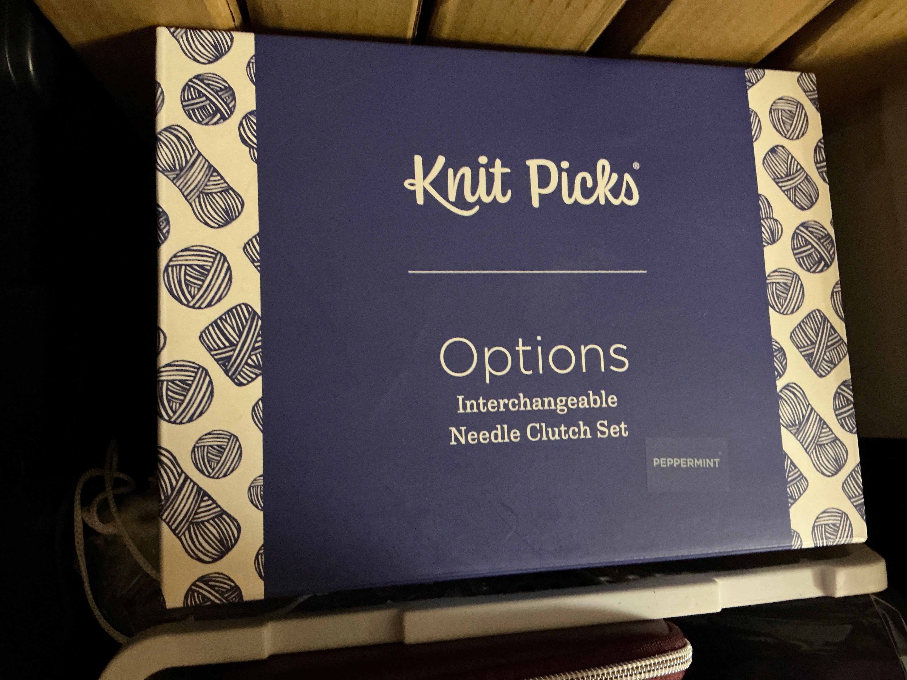 Peppermint Interchangeable Needle Set KnitPicks Leather