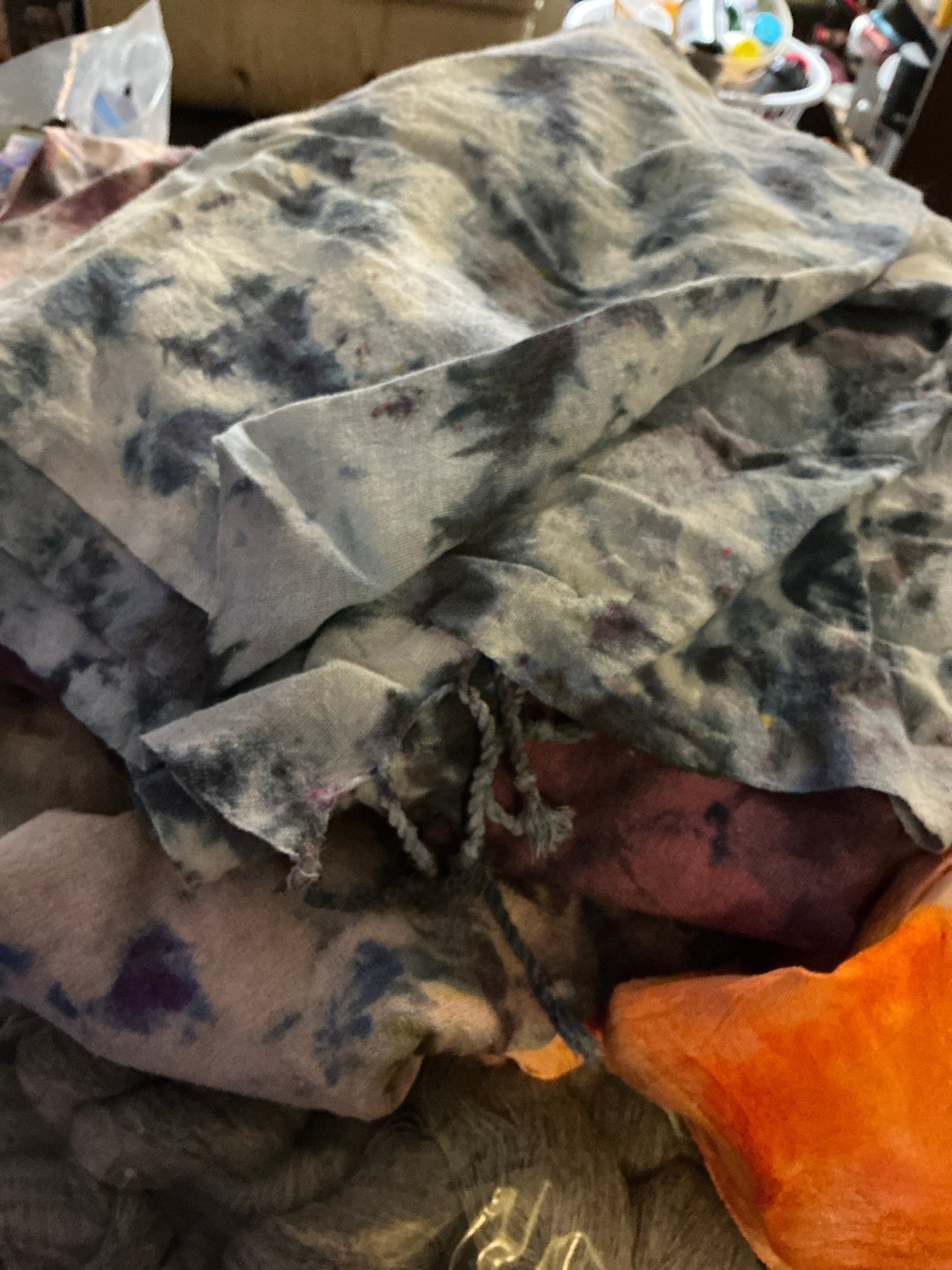 Bamboo Scarf Ice Dyed