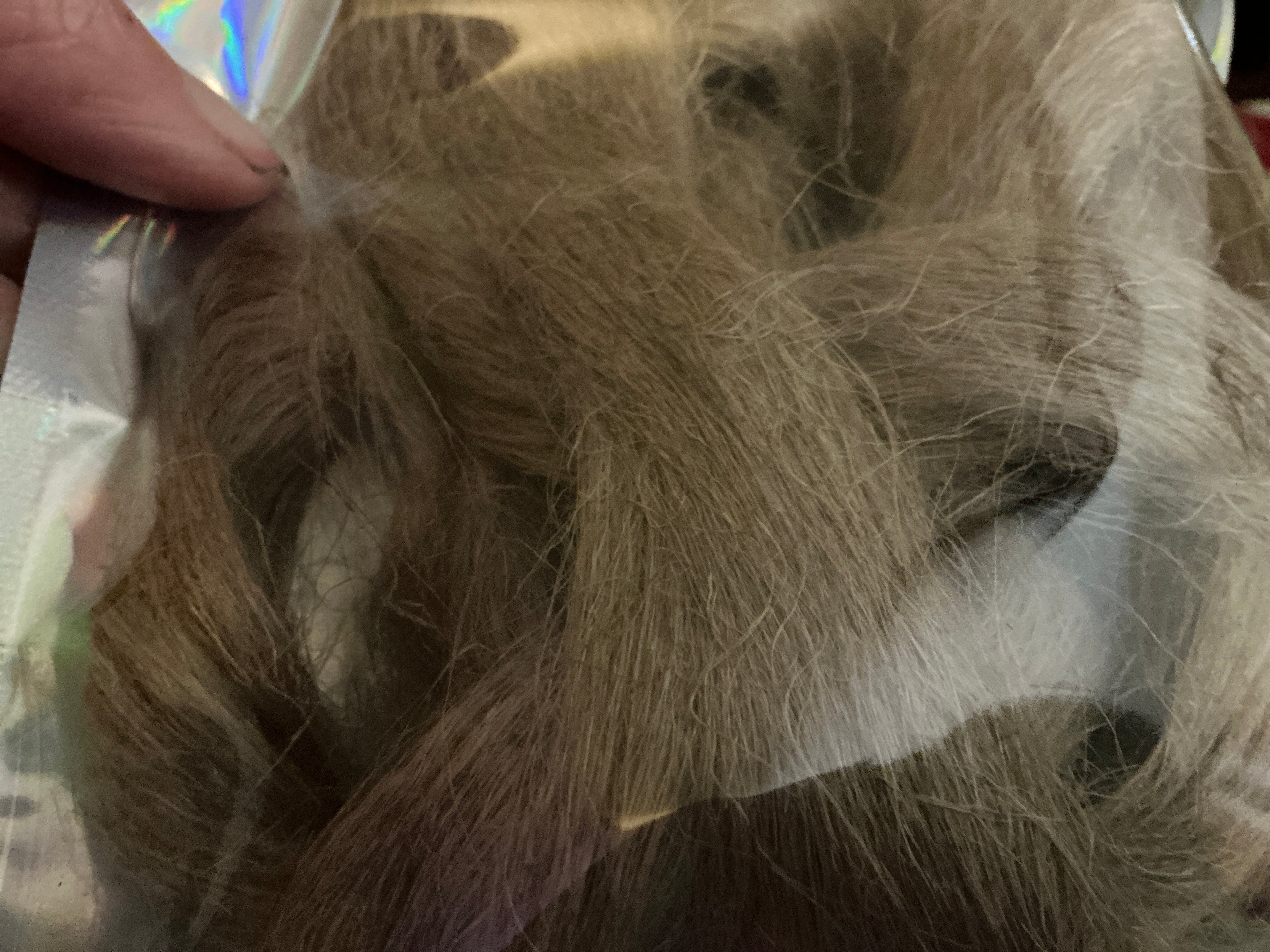 1oz Natural Flax Fiber