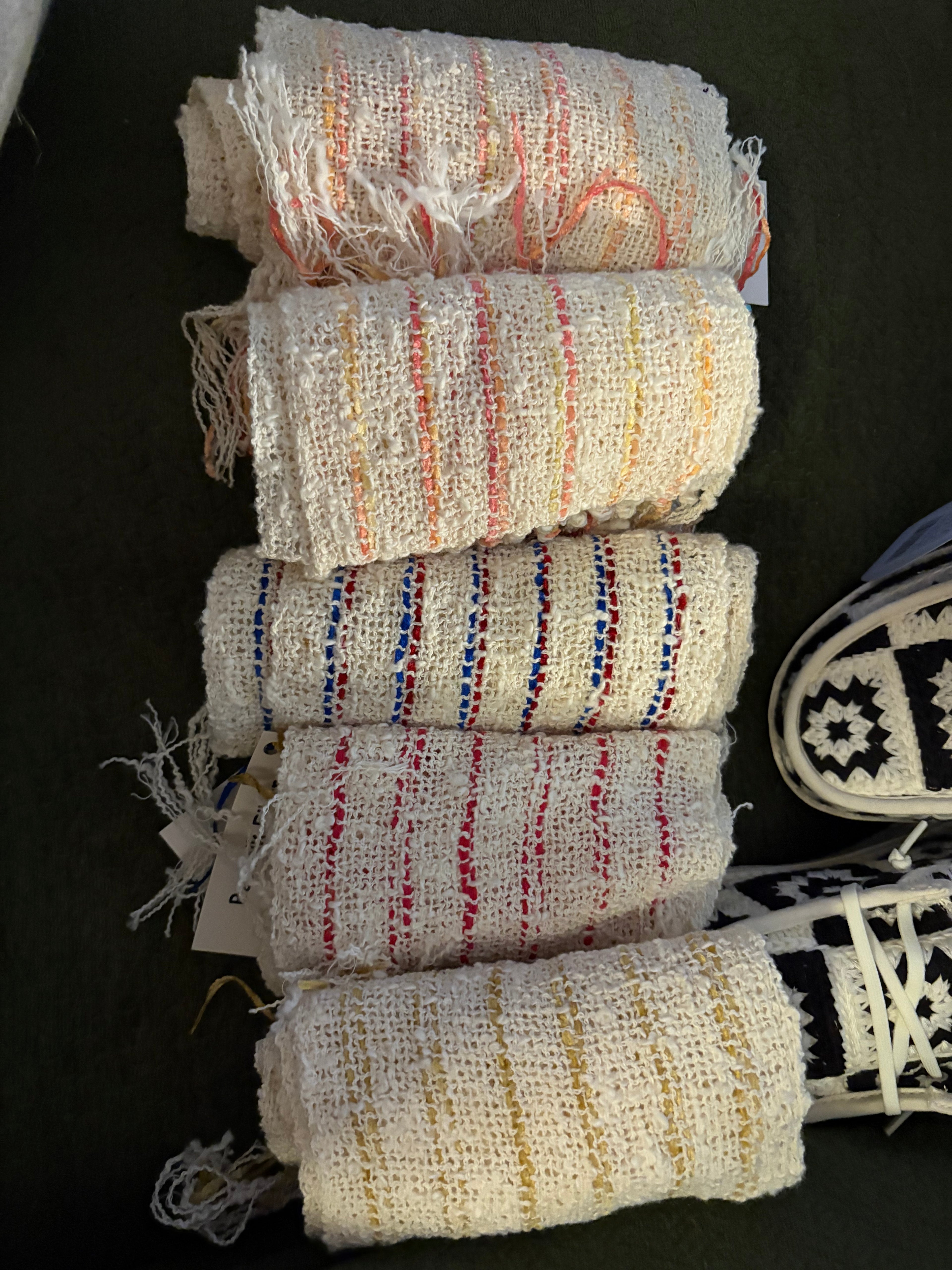 Cotton Art Yarn Weaving