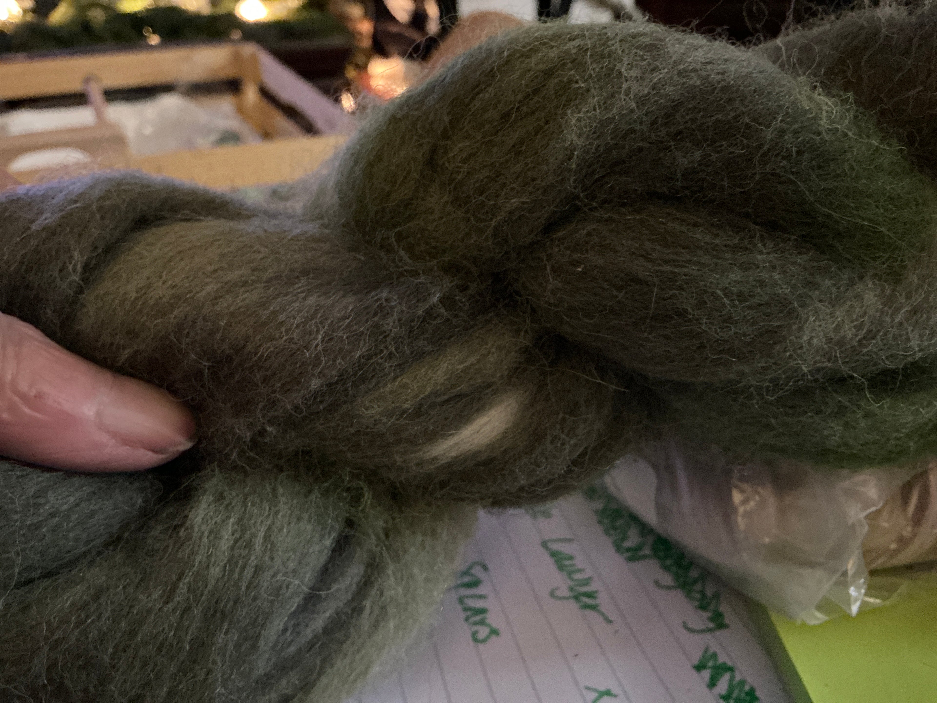 100% Cheviot Wool Braid