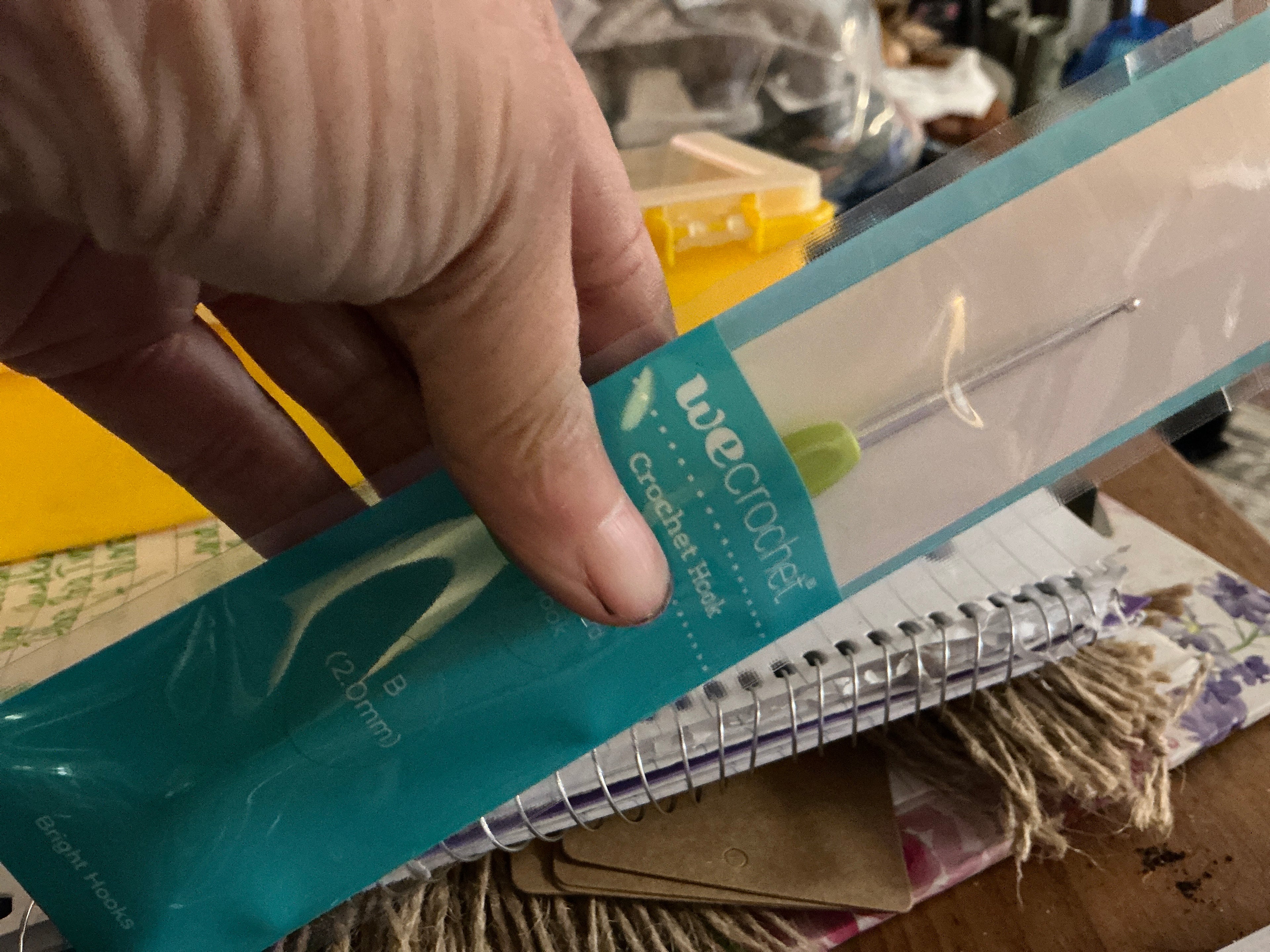 Crochet Hook KP Bright Hooks US D (3.0mm)