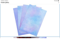 Blue Dyed Aida Cloth - 14ct 12”x18”