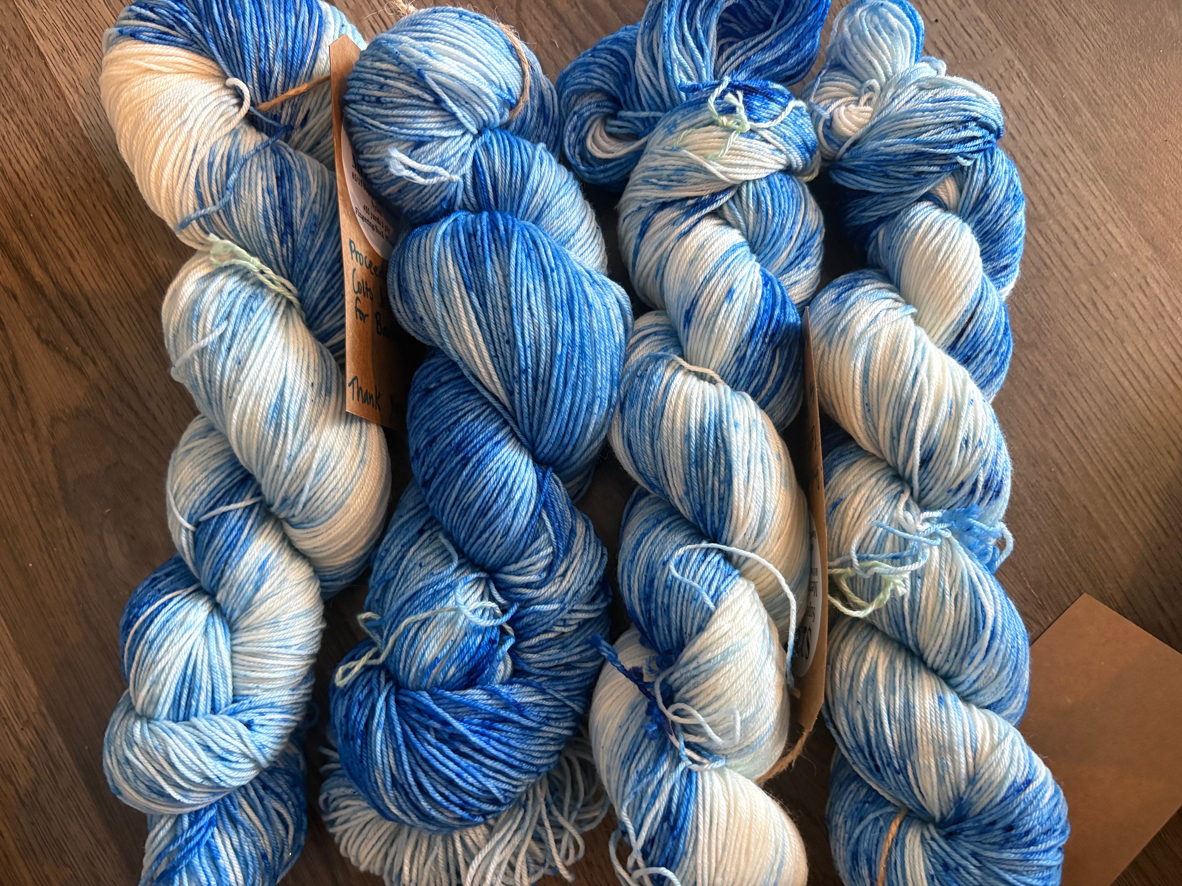 Colts Cheer Superwash Sock