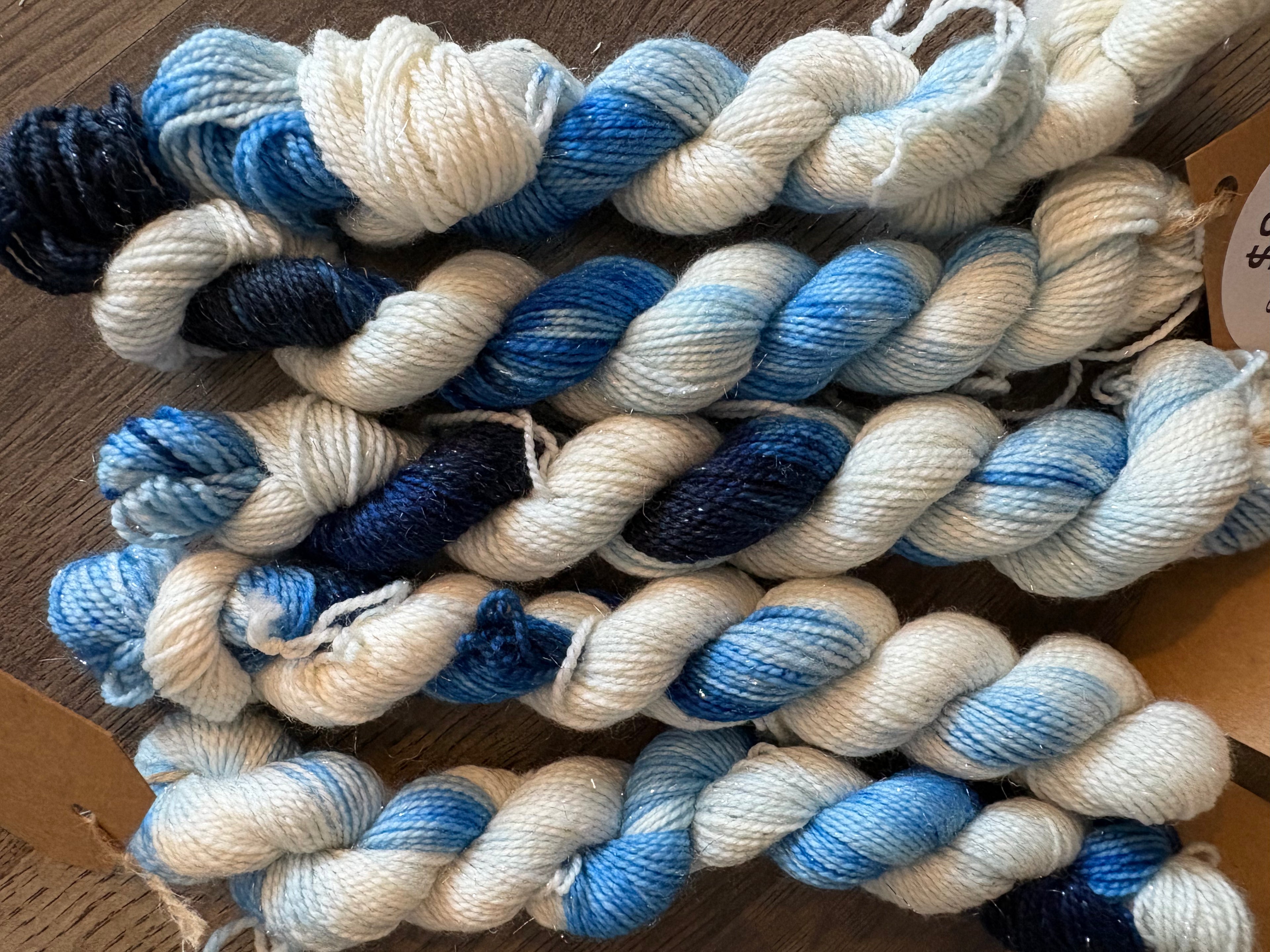 Colts Cheer Shimmer Sock Minis