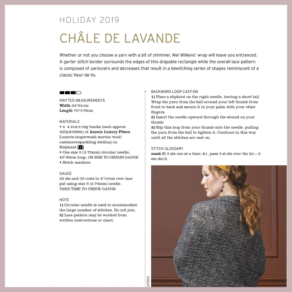 Vogue® Knitting Lace: 40 Bold & Delicate Knits