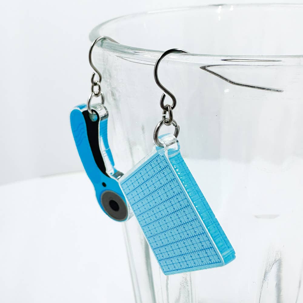 Quilter Hanging Earrings