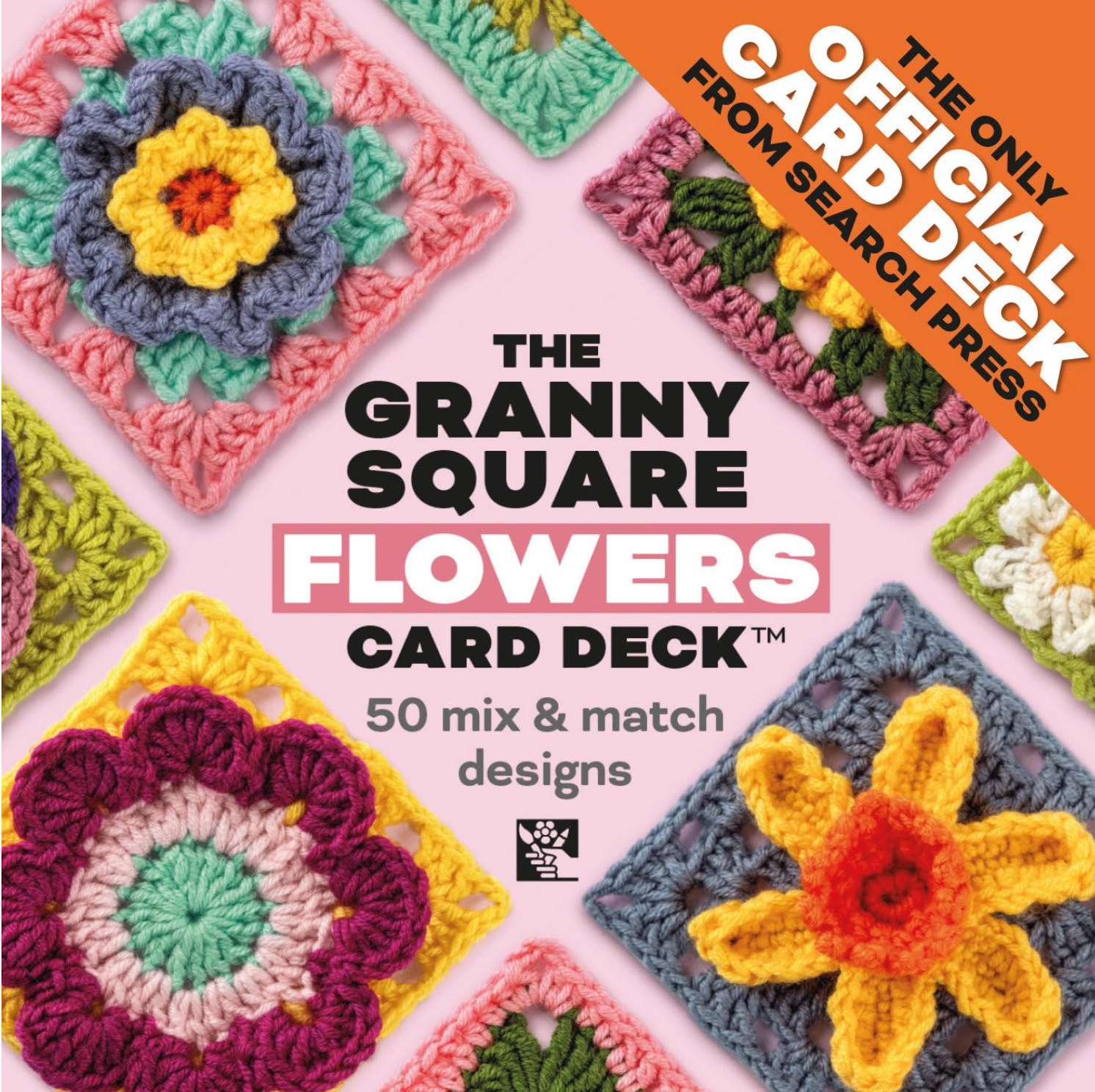 Granny Square Flowers Card Deck