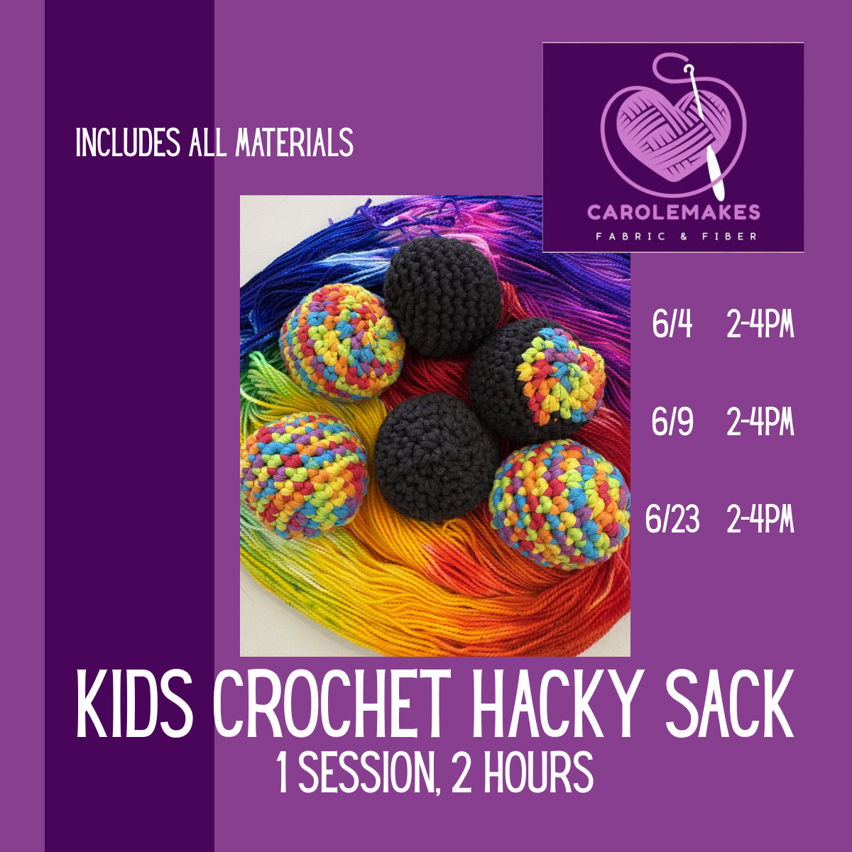 Hacky Sack Kids Class - Session 1 Thurs June 4