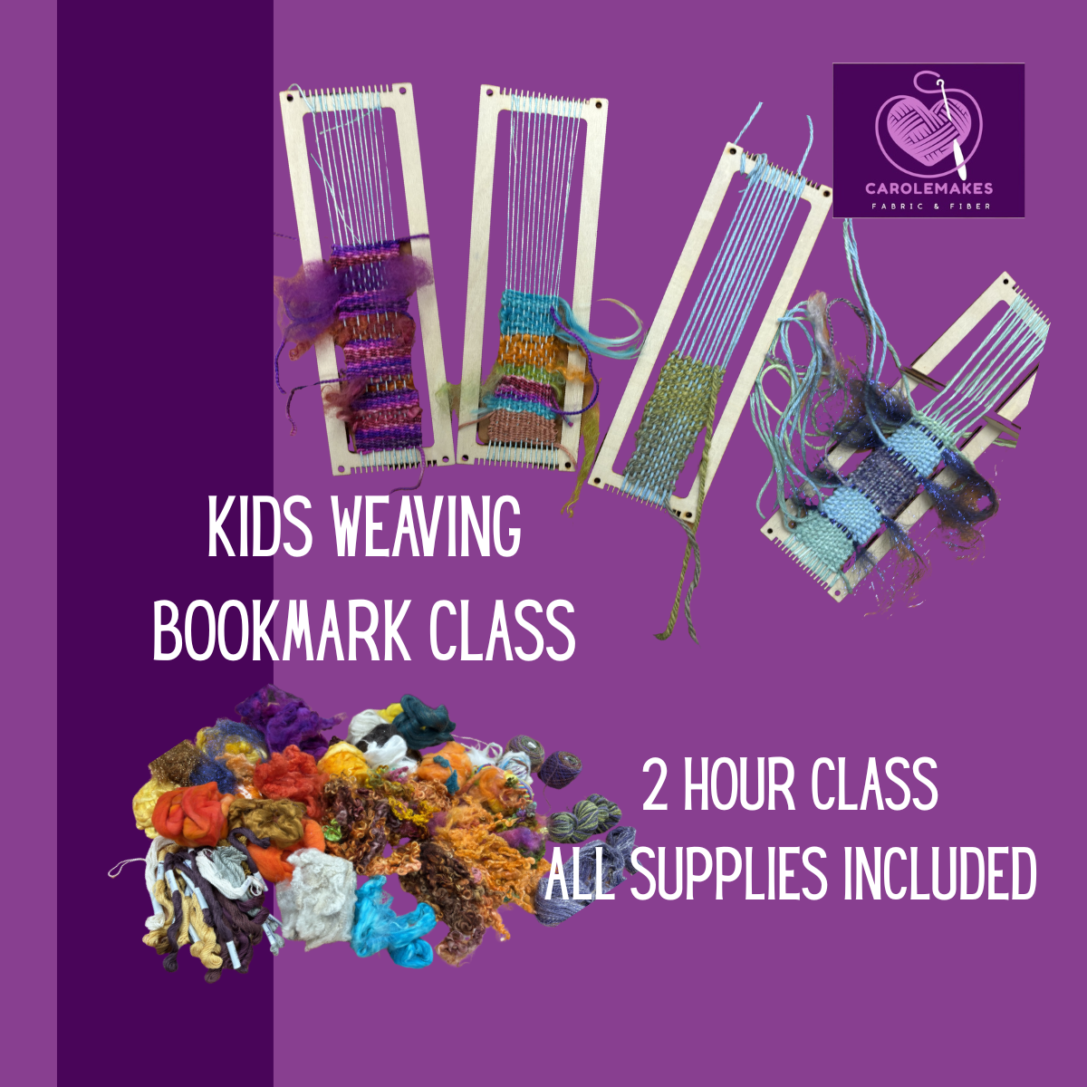 Kids Woven Bookmark June 29