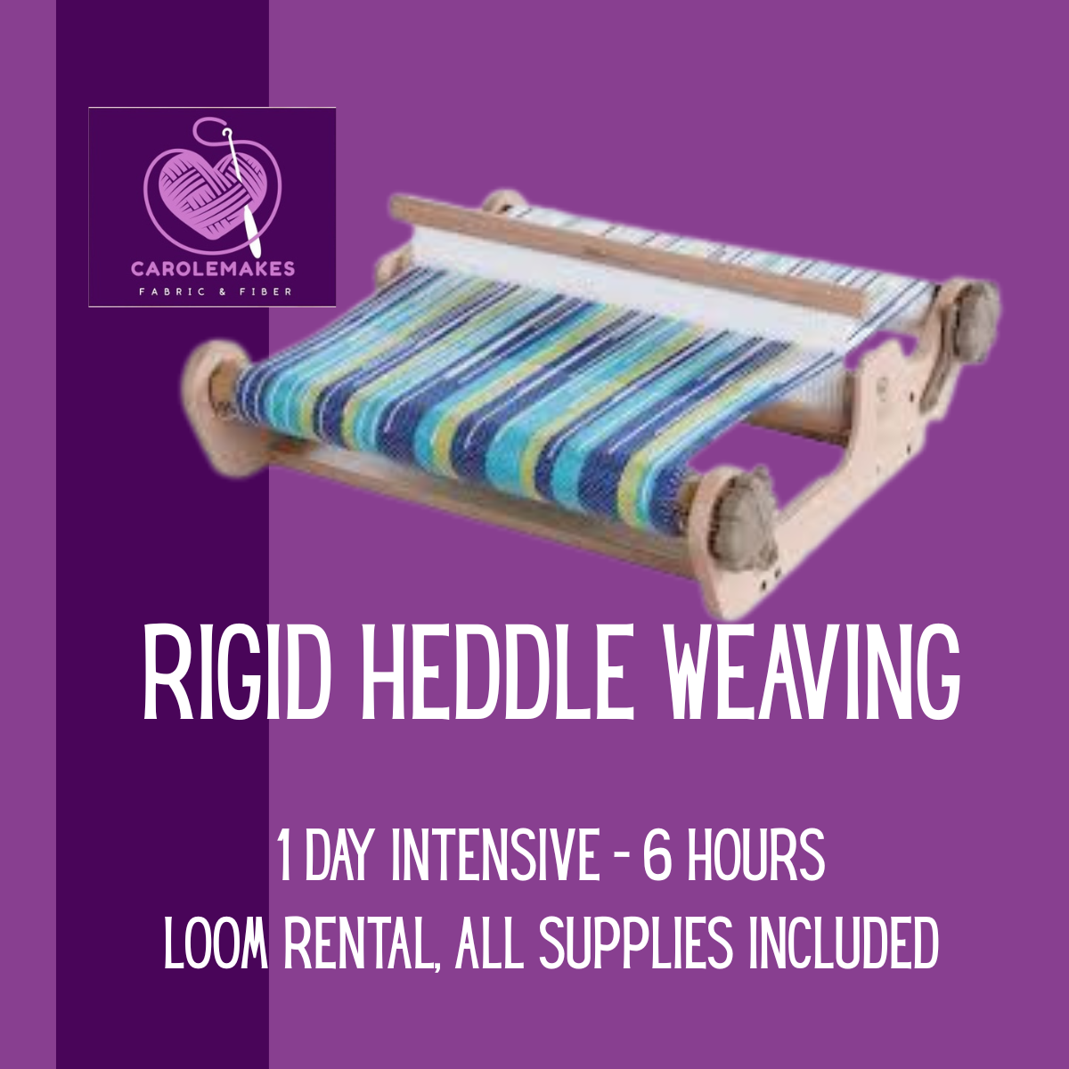 Rigid Heddle Beginners Class July