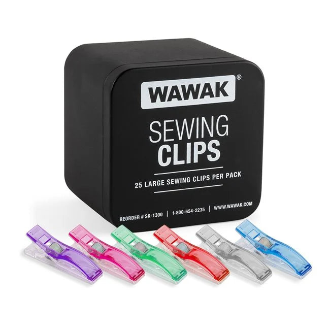 Wawak Sewing Clips - 25 sewing clips